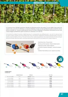 Prévisualisation de Catalogue du magasin Pacific Pêche formulaire valide 01/01/2025 | Page: 97