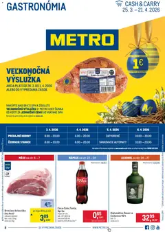 Náhľad Metro letáku platného od 25.03.2026