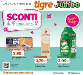 Anteprima dell'opuscolo Tigre volantino Jumbo dal negozio Tigre valido da 07/04/2026