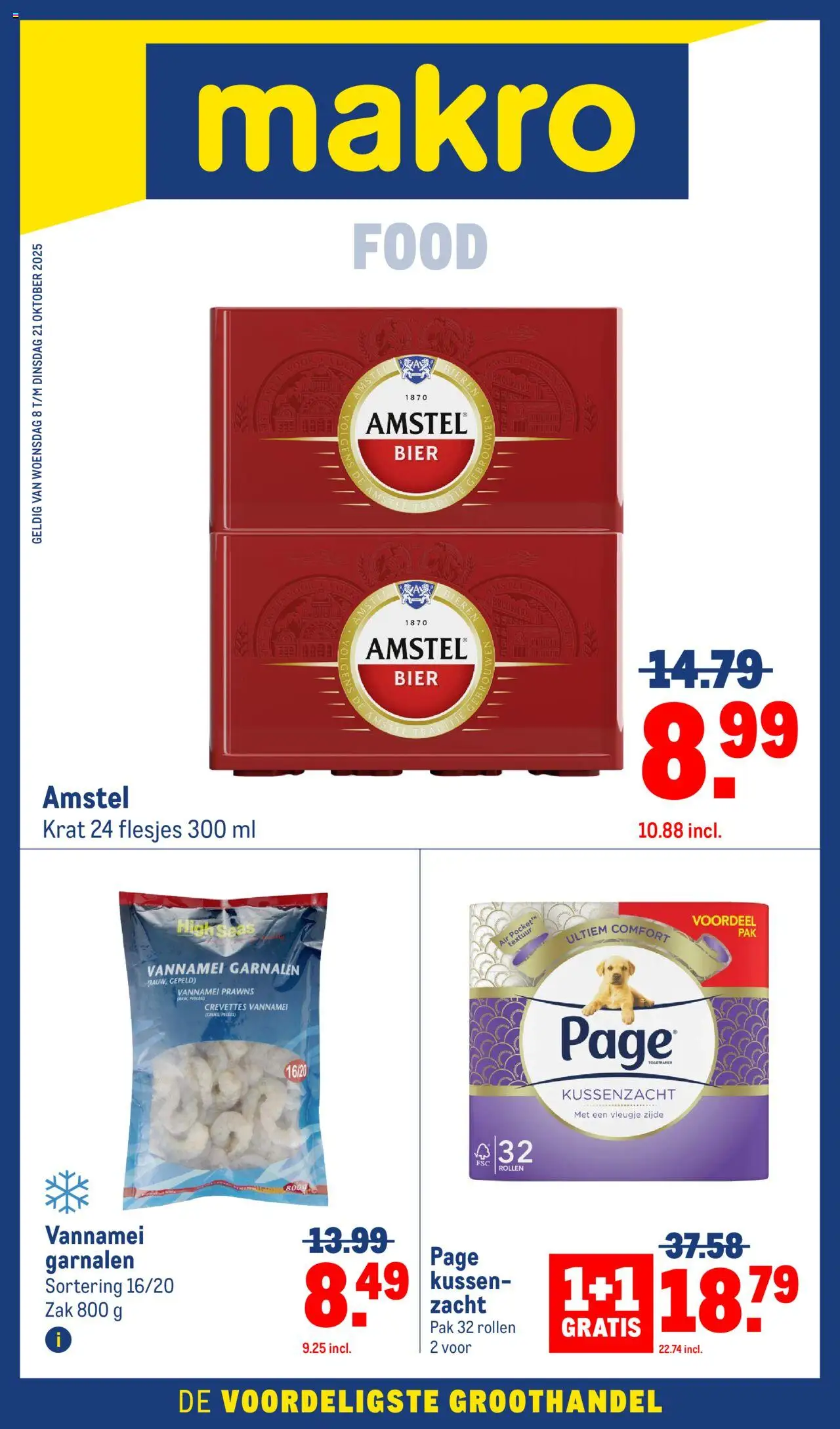 Makro shop Folder geldig vanaf 18-10-2025 - Paginanummer 1