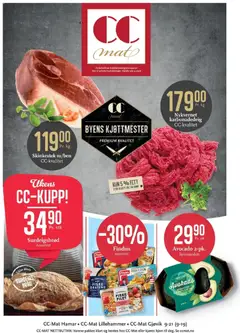 Forhåndsvis Kundeavis fra butikk CC Mat gyldig fra 19/01/2026