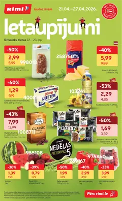 Skatīt Rimi akciju bukletu, derīgs no 21.04.2026.