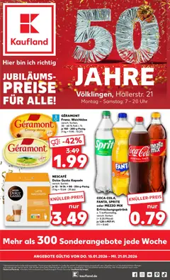 Vorschau von dem Prospekt des Geschäftes Kaufland, gültig ab dem 15.01.2026