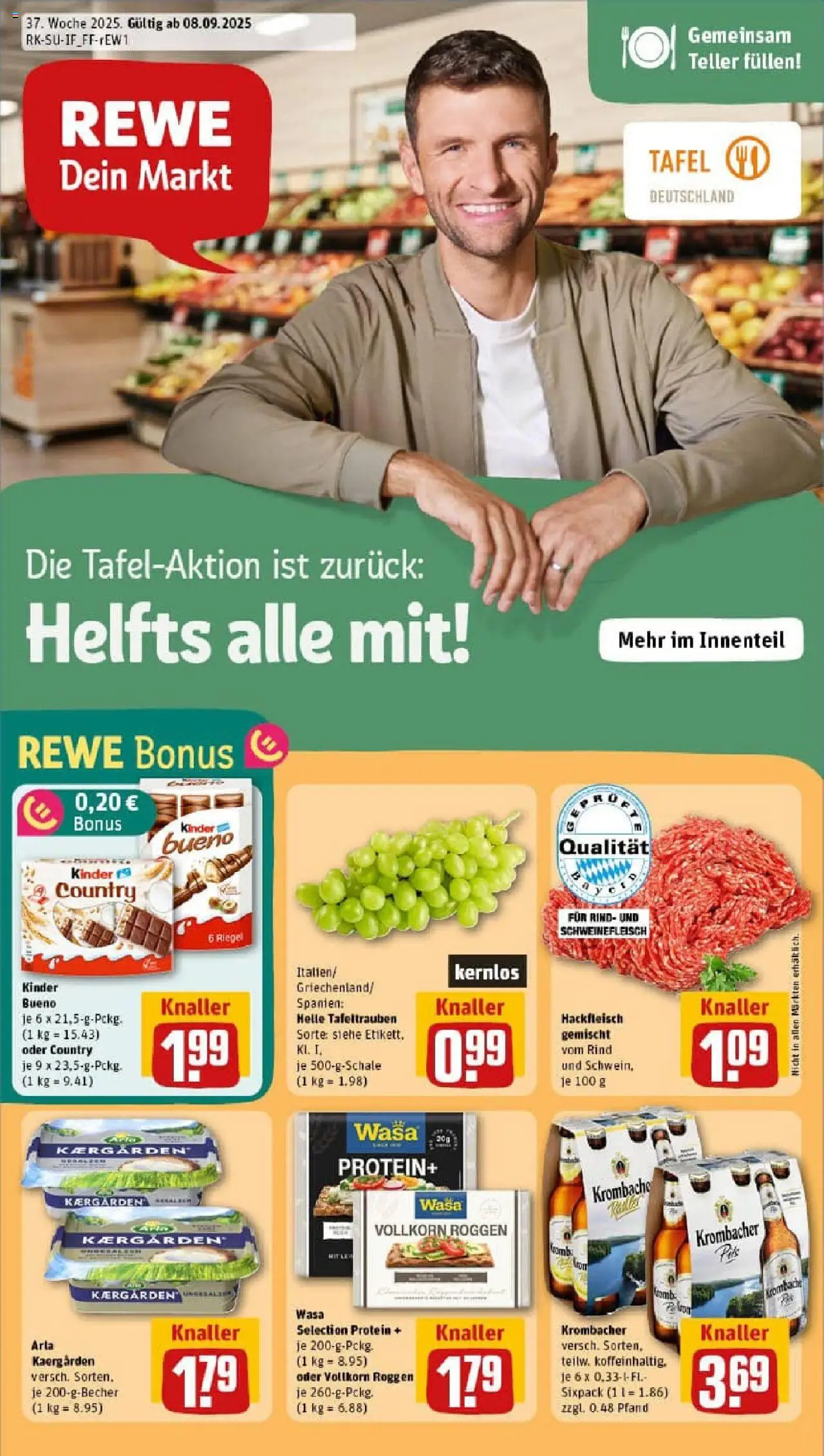 REWE Prospekt ab 07.09.2025 nächste Woche - Prospekt Nürnberg	