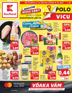 Náhľad Kaufland letáku platného od 02.10.2025