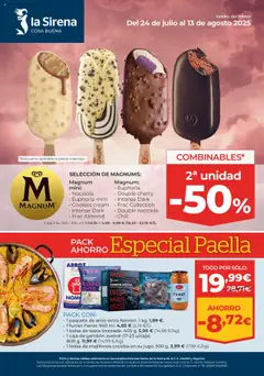 Vista previa del folleto de la tienda La Sirena válido desde el 24/07/2025 