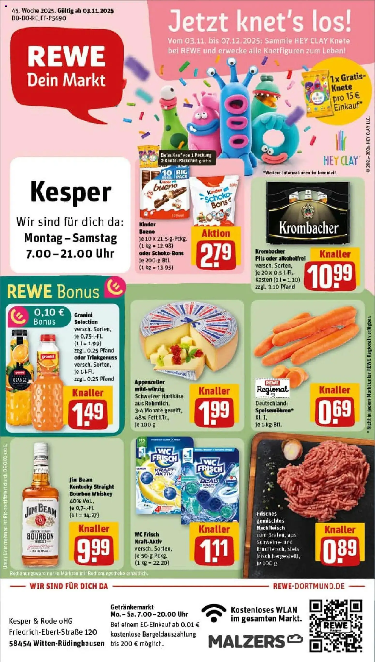 Vorschau von dem Prospekt des Geschäftes Rewe, gültig ab dem 02.11.2025