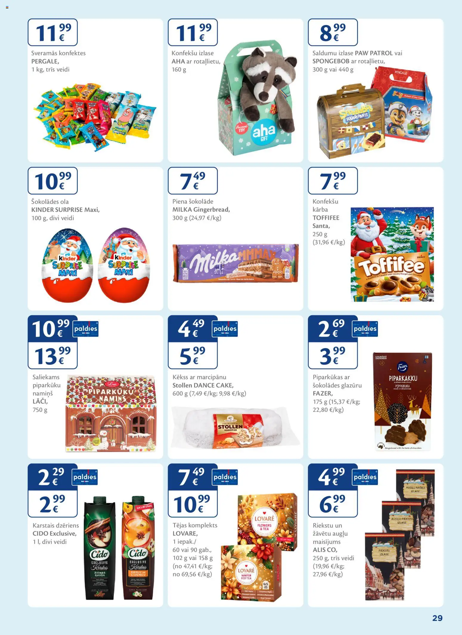 Skatīt Maxima akciju bukletu, derīgs no 2025.11.13