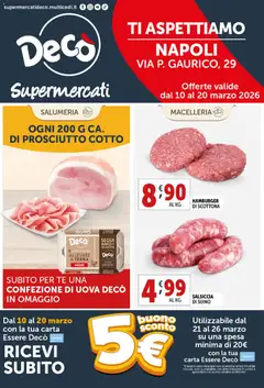 Anteprima dell'opuscolo Decò volantino Supermercati Napoli dal negozio Decò valido da 10/03/2026