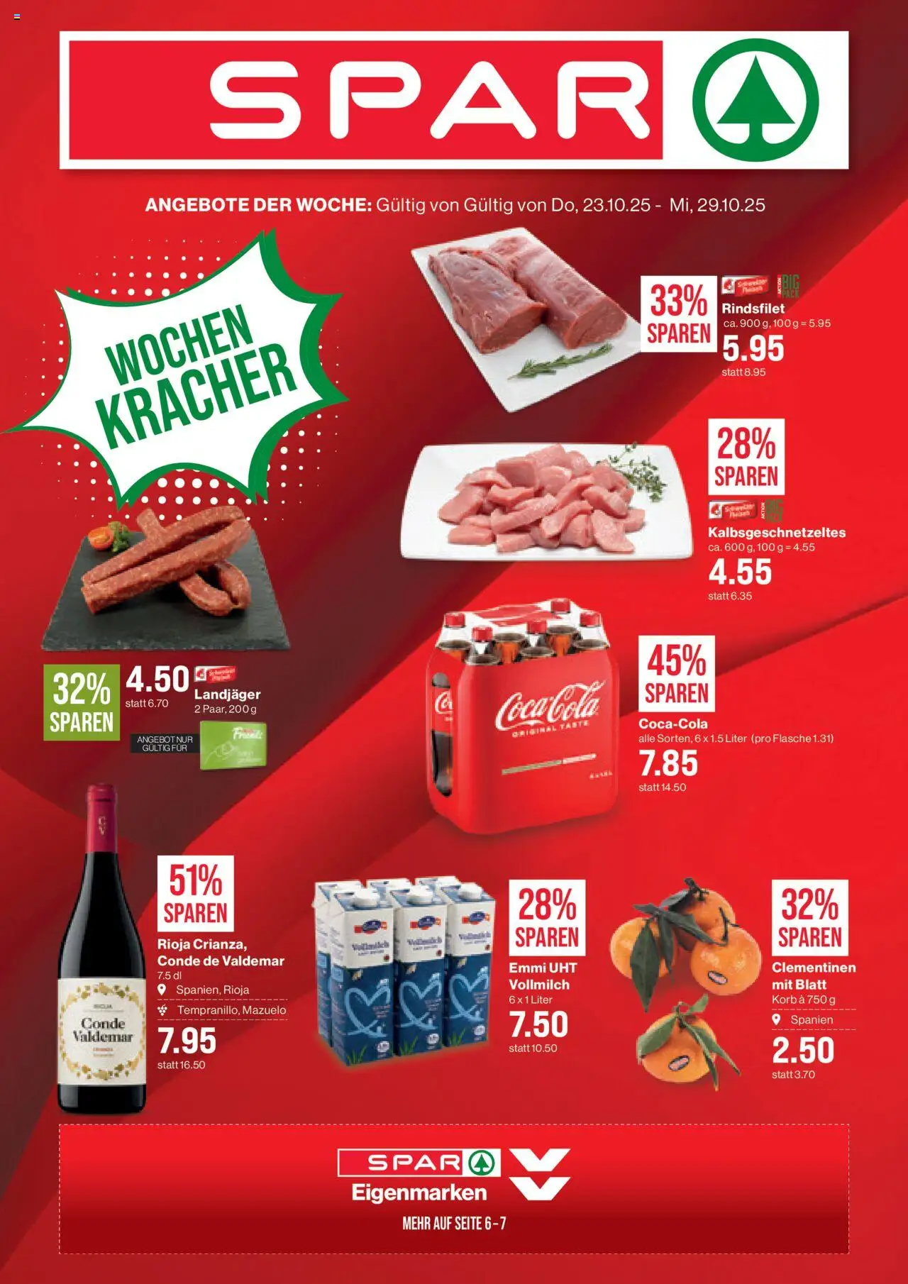SPAR Aktionen ab 23.10.2025 - Seitennummer 1