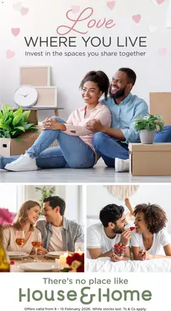 Preview of House and Home flyer valid from 09/02/2026