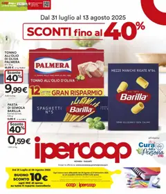Anteprima dell'opuscolo Attuale volantino dal negozio Ipercoop valido da 31/07/2025