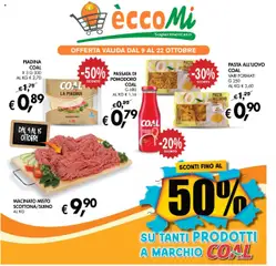 Anteprima dell'opuscolo Volantino èccoMi dal negozio Coal valido da 09/10/2025