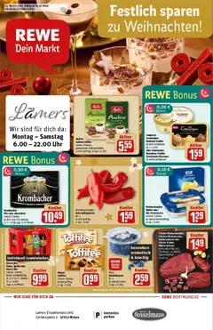 Vorschau von dem Prospekt des Geschäftes Rewe, gültig ab dem 15.12.2025