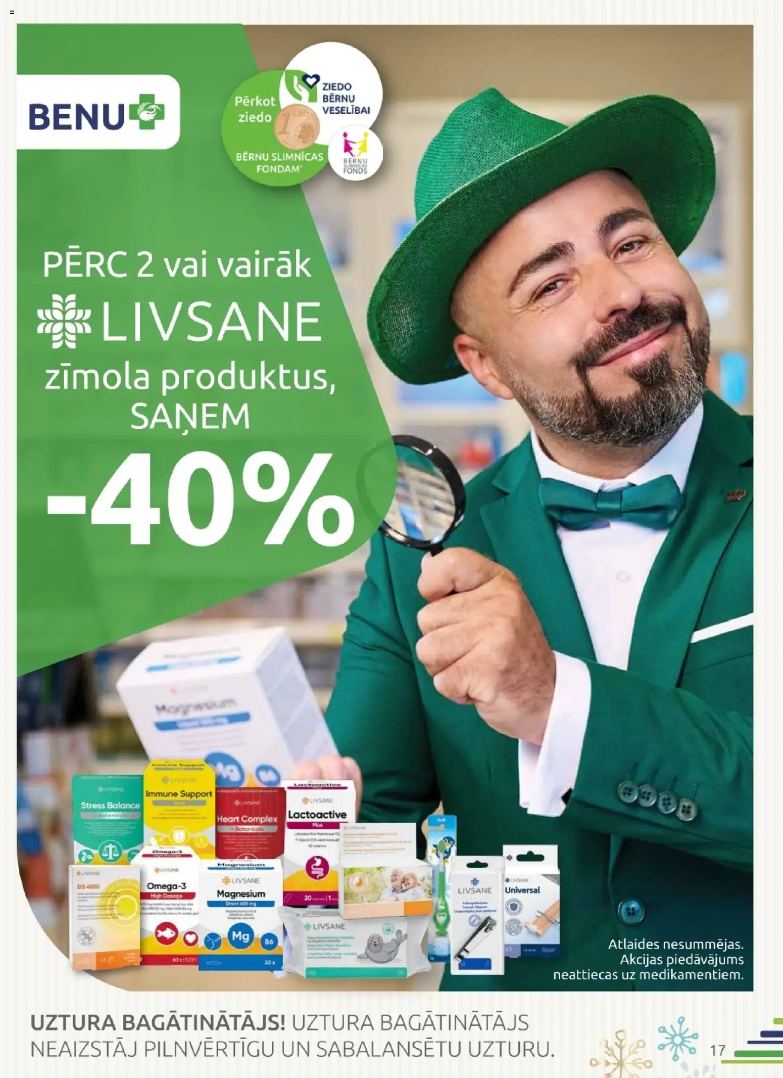 Skatīt BENU akciju bukletu, derīgs no 2025.12.01