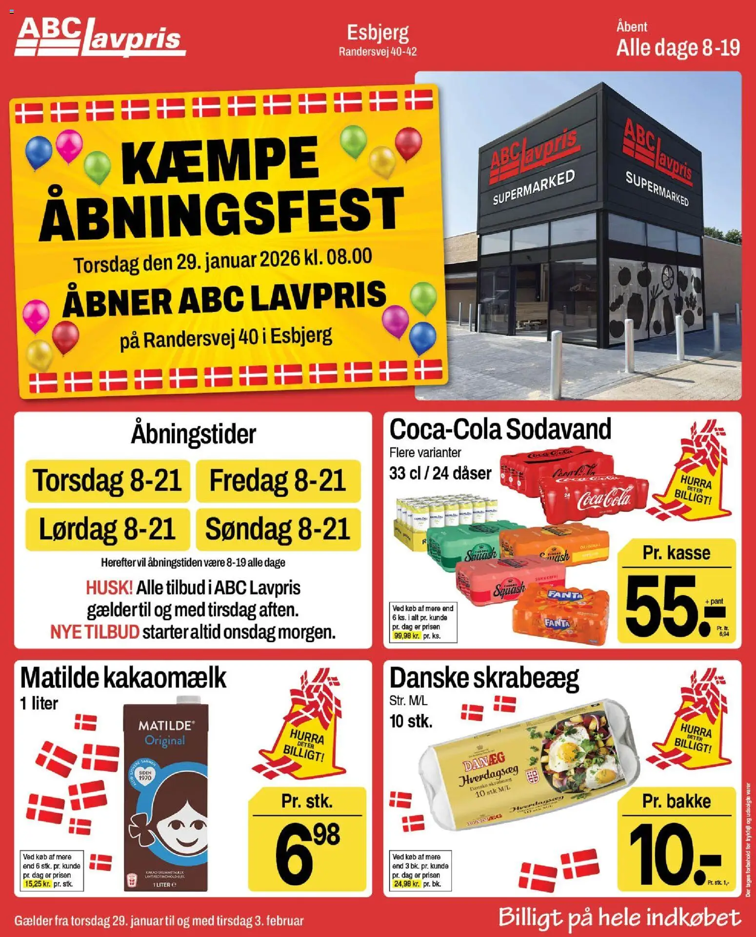 Eksempel på tilbudsavis Esbjerg fra butik Abc Lavpris gyldig fra 28/01/2026
