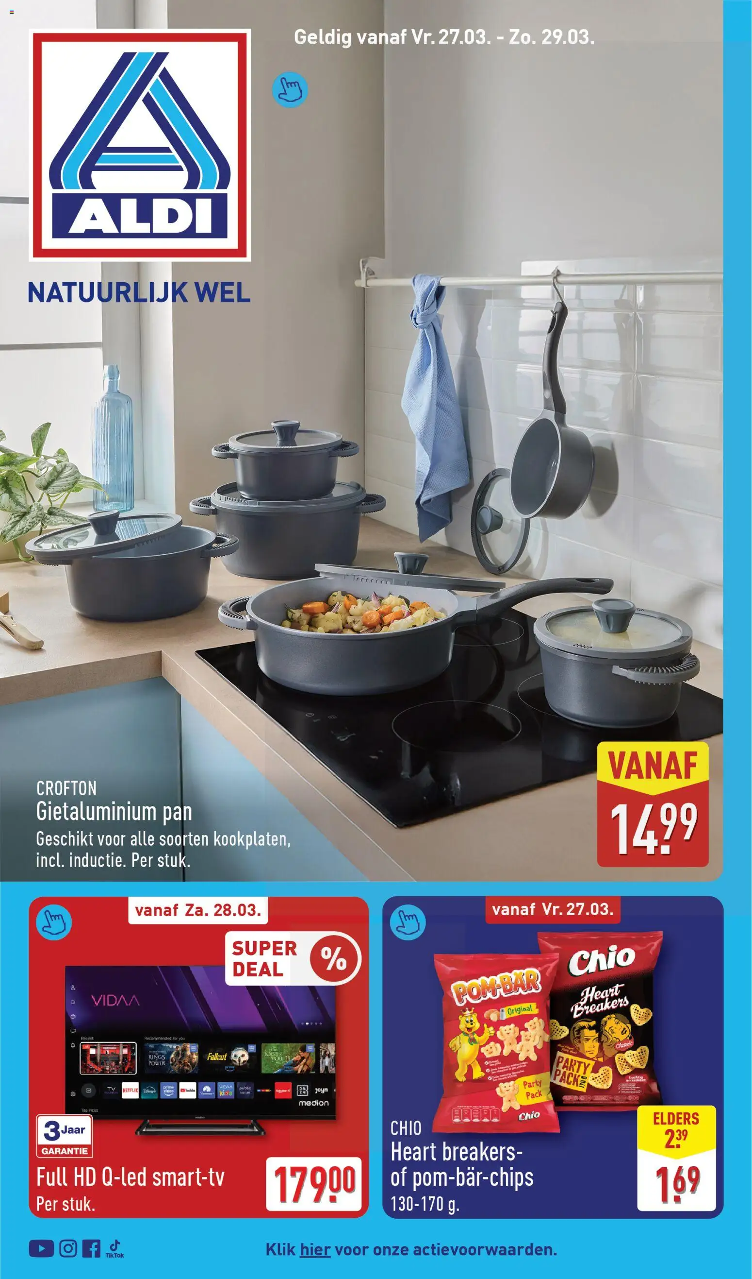 Voorbeeld van Aldi folder - Weekendfolder van winkel Aldi geldig vanaf 27-03-2026