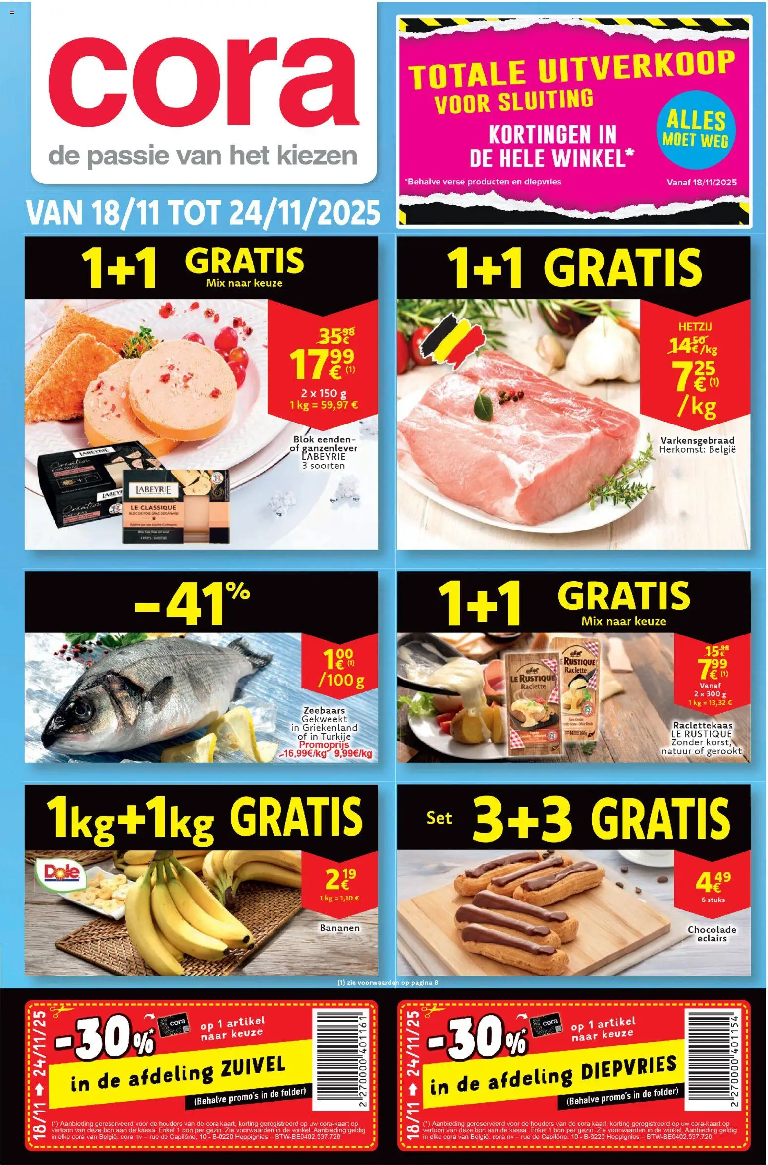 Voorbeeld van Folder week 47 van winkel Cora geldig vanaf 18/11/2025