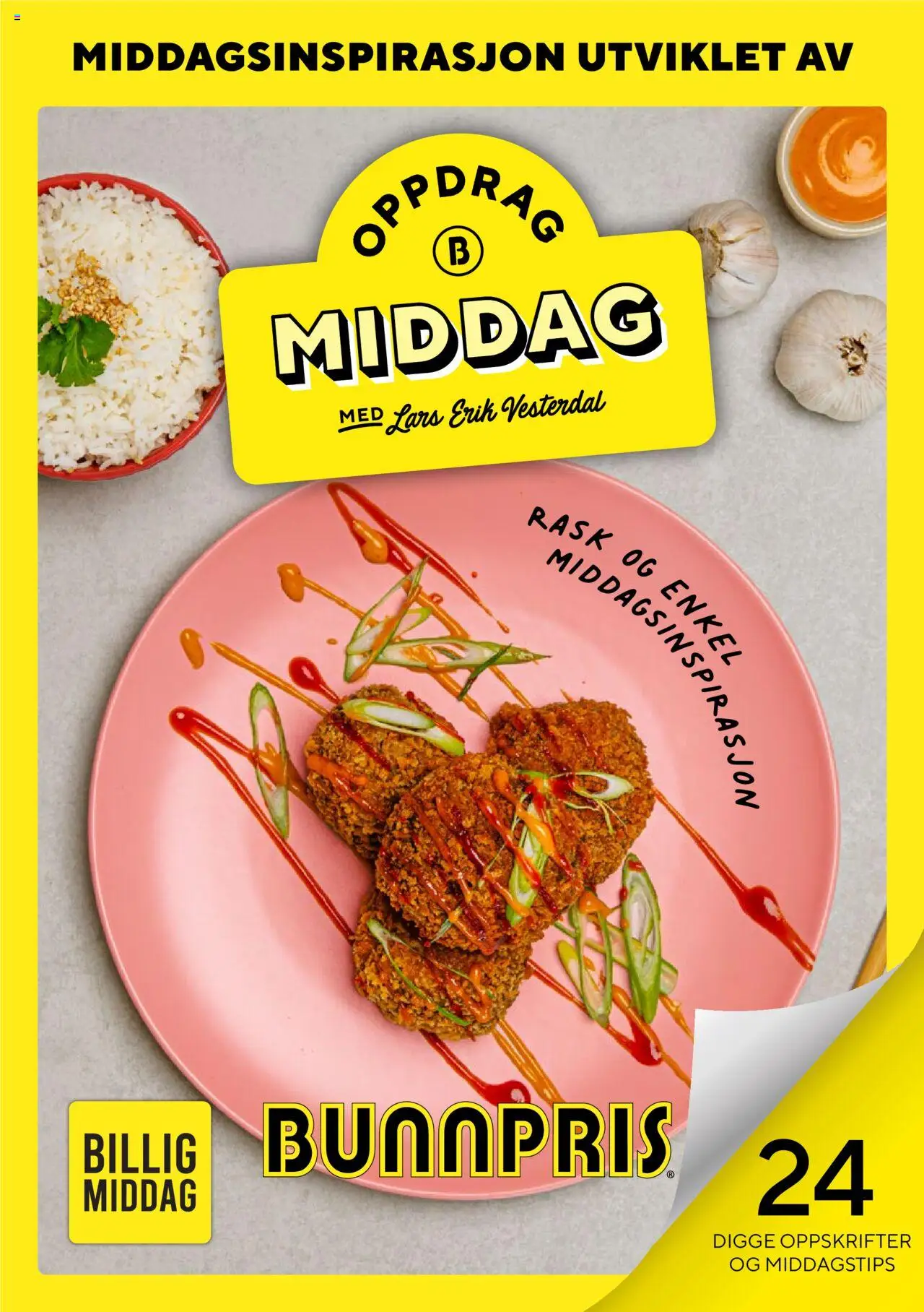 Forhåndsvis Billig middag fra butikk Bunnpris gyldig fra 21/10/2025