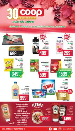 COOP - Nyírzem - Mini & Abc & Szuper megtekintése, amely érvényes 2025.10.24.-től