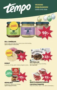 Förhandsgranska reklamblad Tempo erbjudanden från butik Tempo gäller från 30/03/2026