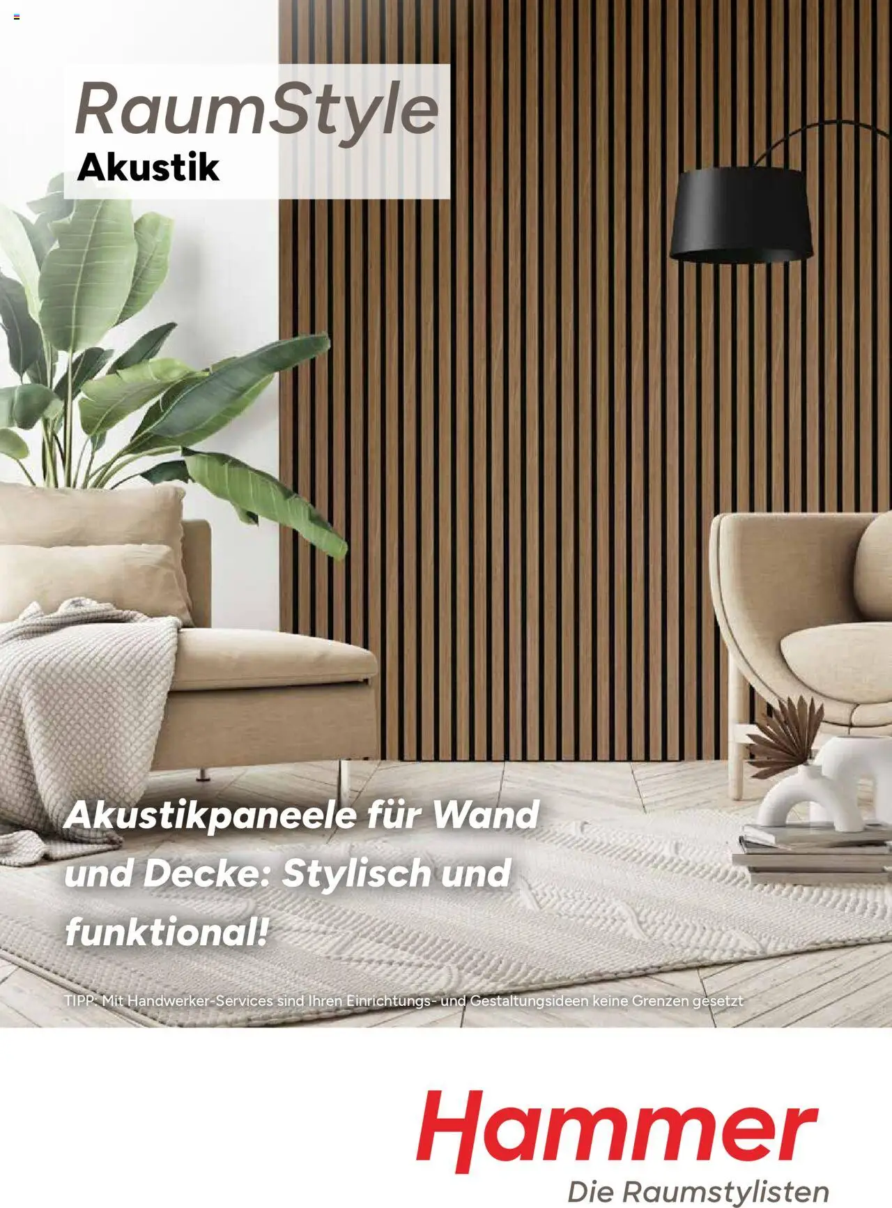 Vorschau von dem Prospekt des Geschäftes Hammer Zuhause, gültig ab dem 01.09.2025 - Decke