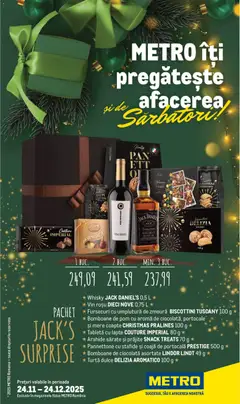 Previzualizarea de cataloage: Metro Catalog - Coșuri cadou pentru Crăciun valabil de la 24.11.2025