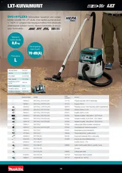 Kaupan Makita Tarjoukset esikatselu, voimassa 01/12/2025 | Sivu: 14