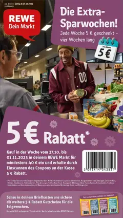 Vorschau von dem Prospekt des Geschäftes Rewe, gültig ab dem 26.10.2025