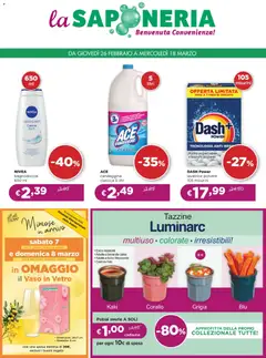 Anteprima dell'opuscolo Attuale volantino dal negozio La Saponeria valido da 26/02/2026
