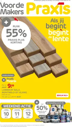 Voorbeeld van Praxis folder van winkel Praxis geldig vanaf 07-04-2026