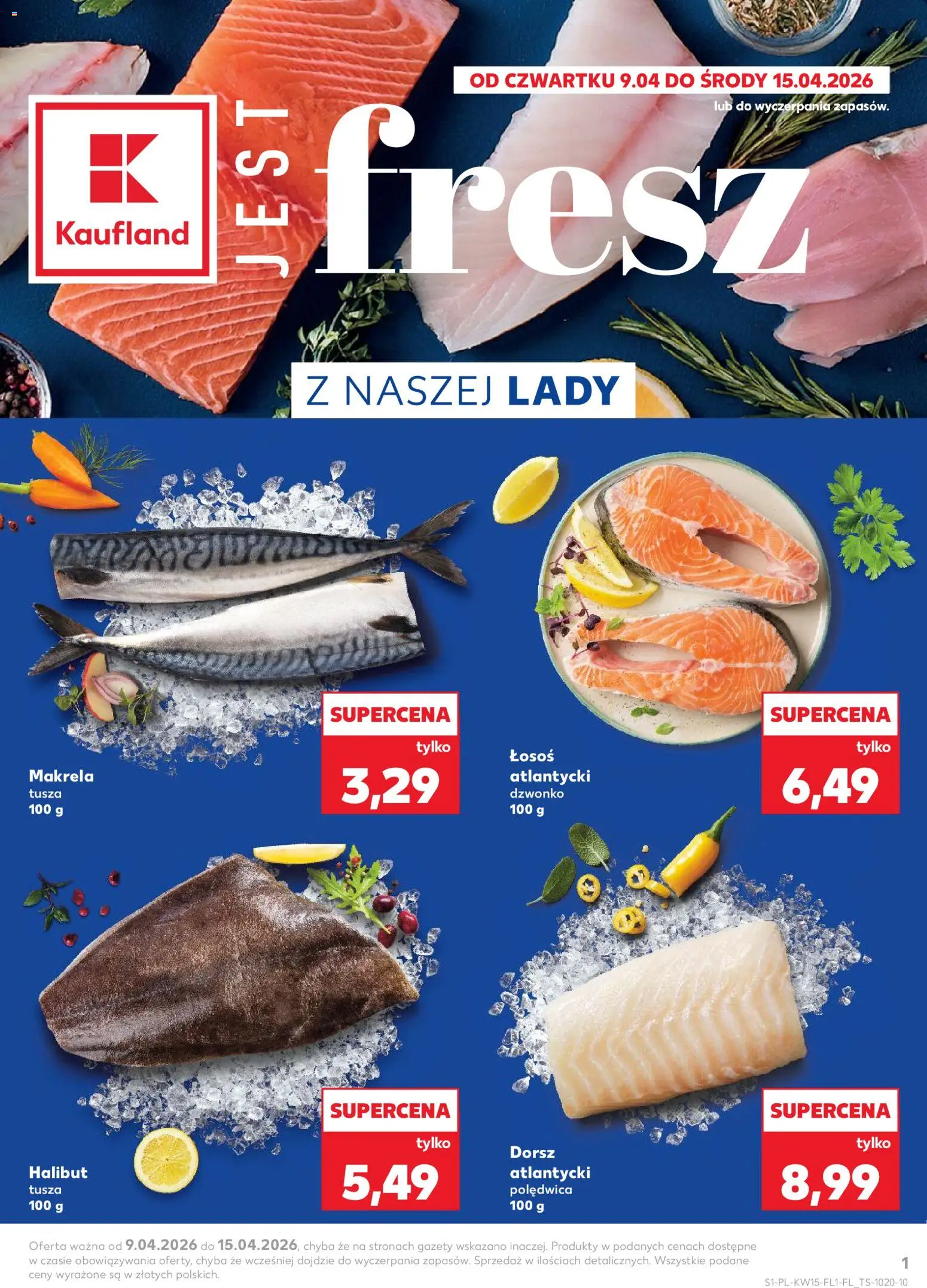 Náhled nabídky: Kaufland Polsko Kaufland Polsko leták - Jest fresz platný od 09.04.2026