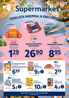 Kaupan K-Supermarket Tarjoukset esikatselu, voimassa 19/02/2026