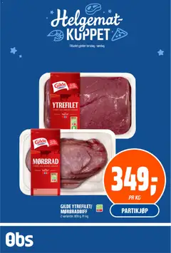 Forhåndsvis Helgemat Kuppet fra butikk Coop Obs gyldig fra 18/12/2025