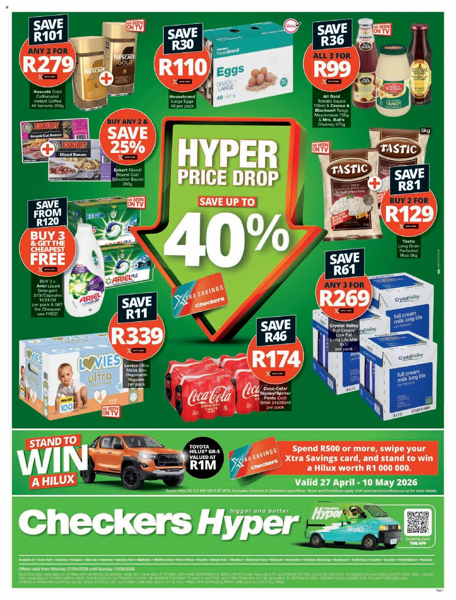 Preview of Checkers flyer valid from 27/04/2026