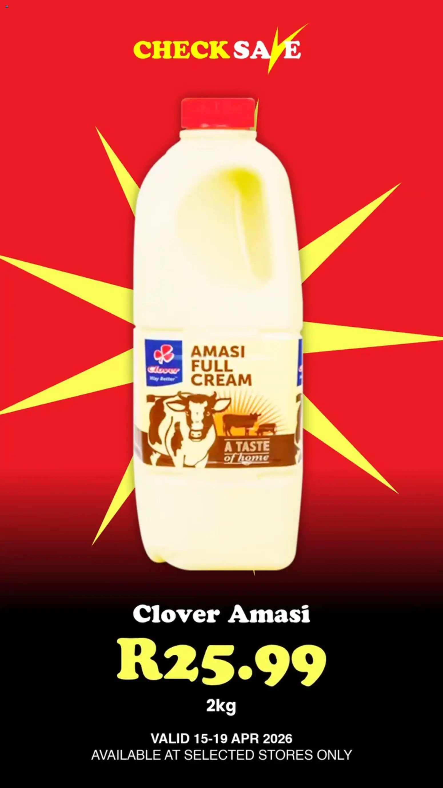 Preview of Check Save flyer valid from 15/04/2026