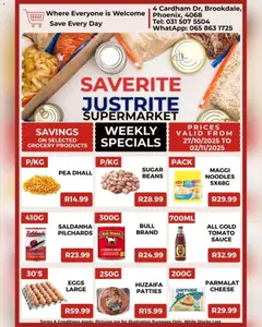 Preview of Saverite flyer valid from 27/10/2025 | Page: 3