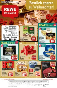 Vorschau von dem Prospekt des Geschäftes Rewe, gültig ab dem 15.12.2025