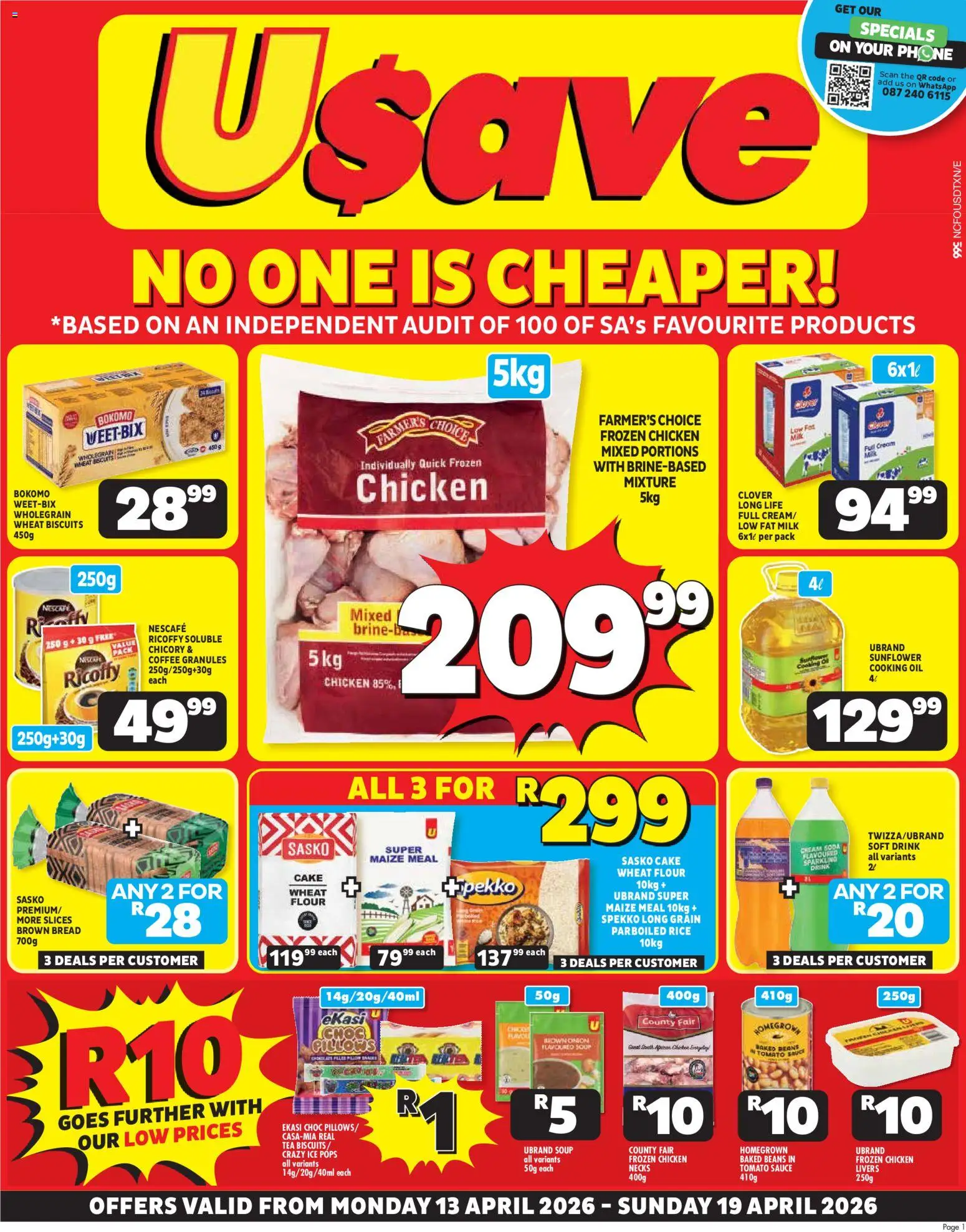 Preview of Usave flyer valid from 13/04/2026