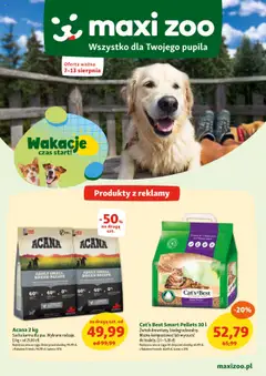 Pogląd gazetki "Gazetka" ze sklepu Maxi Zoo ważnej od 07.08.2025