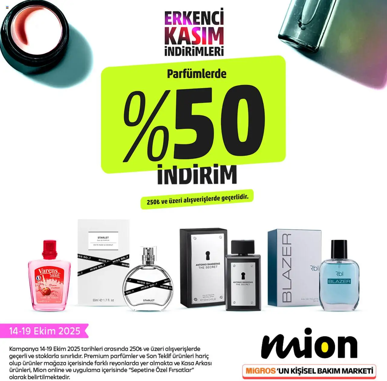 Kipa AVM Katalog (14 - 19 Ekim 2025) - Sayfa numarası 1 - Kasa, Eau de toilette