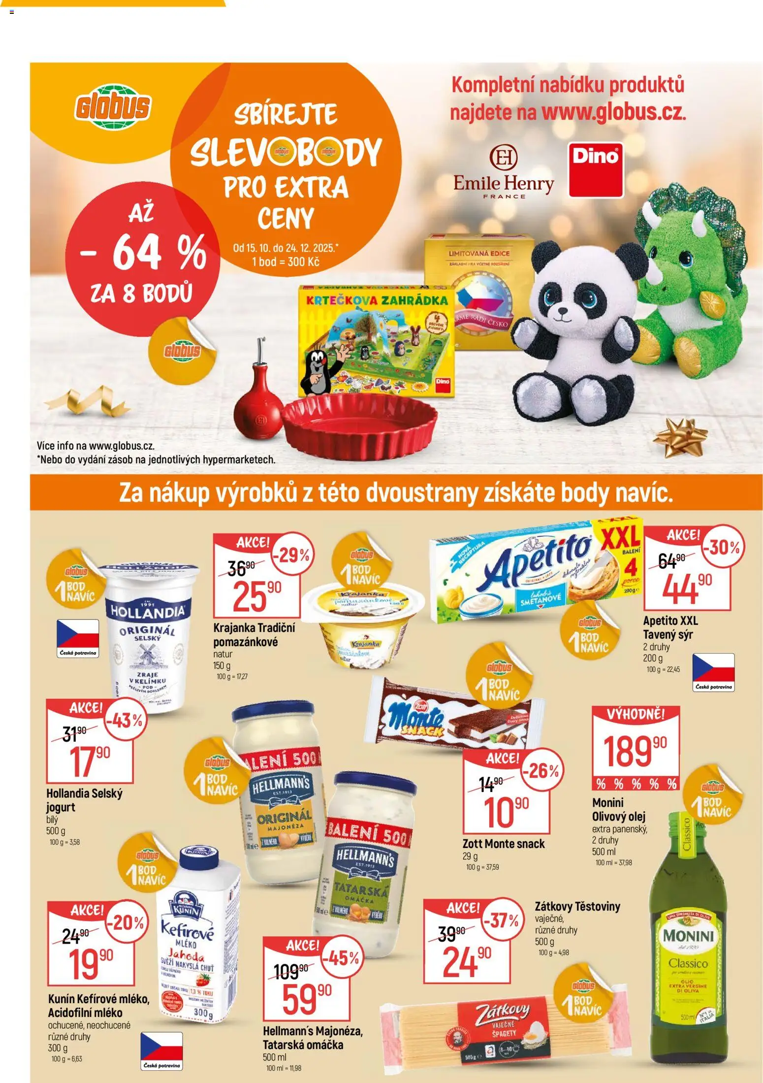 Náhled nabídky: Globus Praha Černý Most platný od 15.10.2025