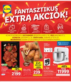 Lidl - Soltvadkert, Pécs, Békéscsaba, Debrecen, Mezőkövesd megtekintése, amely érvényes 2025.07.10.-től