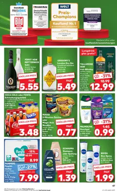 Voorbeeld van DE Folder van winkel Kaufland DE geldig vanaf 14-08-2025 | Pagina: 47