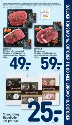 Eksempel på tilbudsavis Indstik fra butik Rema 1000 gyldig fra 16/10/2025