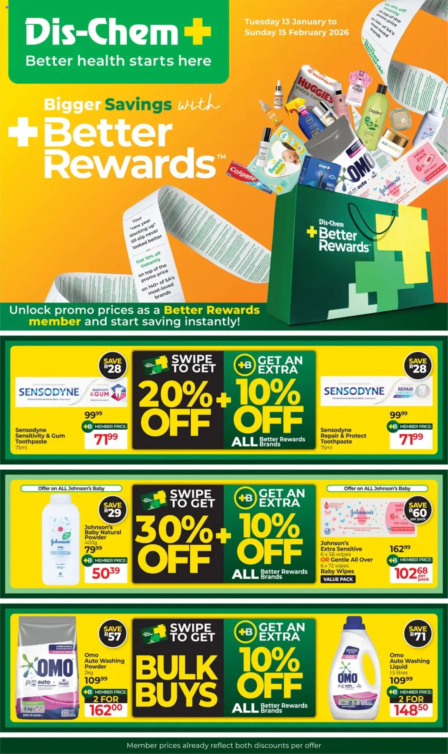Preview of Dis-Chem flyer valid from 13/01/2026
