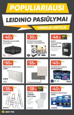 MOKI VEŽI parduotuvės leidinio Leidinys galiojančio nuo 2025.10.16 peržiūra | puslapis: 2