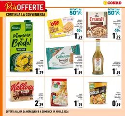 Anteprima dell'opuscolo Conad volantino Più Offerte dal negozio Conad valido da 08/04/2026