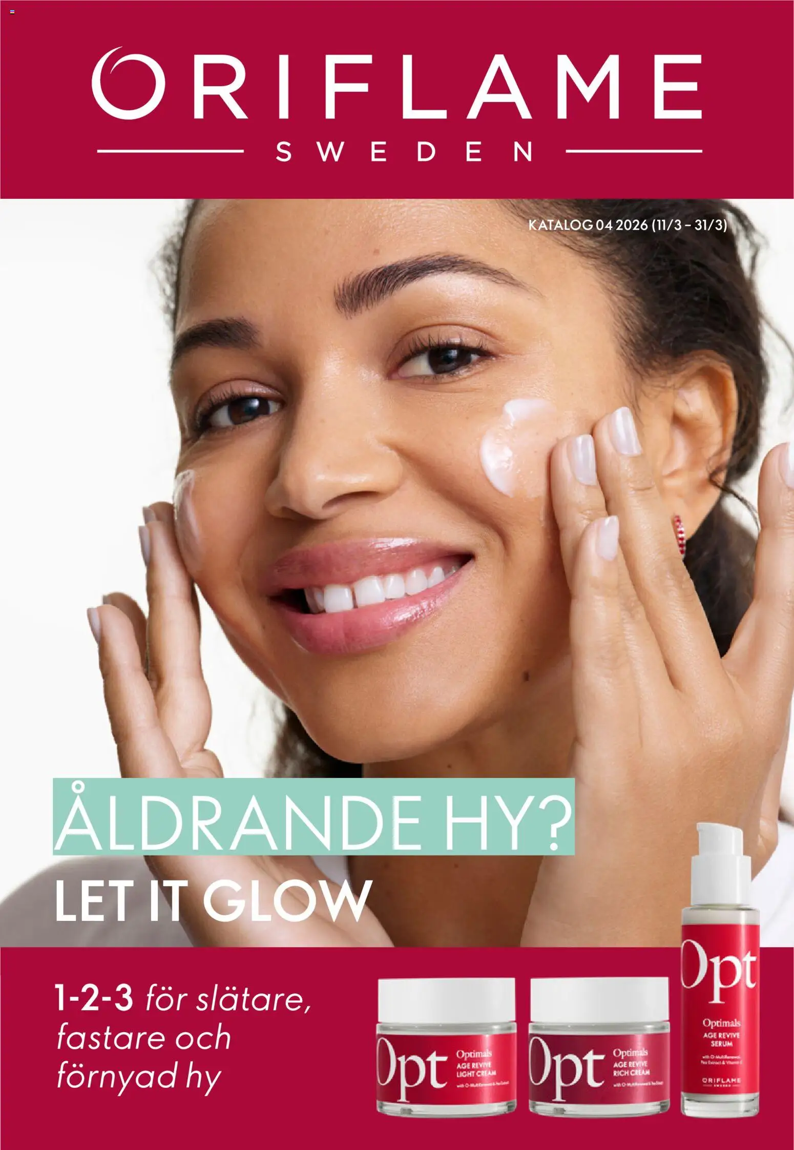 Förhandsgranska reklamblad Oriflame erbjudanden 04/26 från butik Oriflame gäller från 11/03/2026
