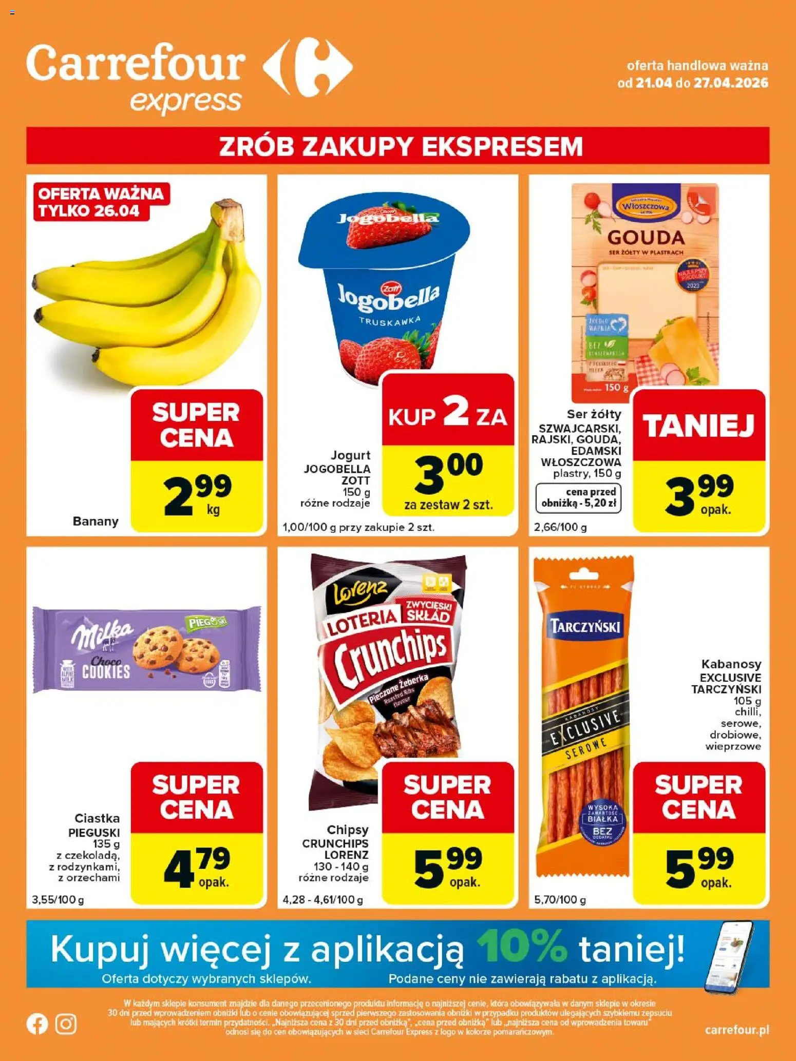 Pogląd gazetki "Carrefour gazetka - Express II" ze sklepu Carrefour ważnej od 21.04.2026